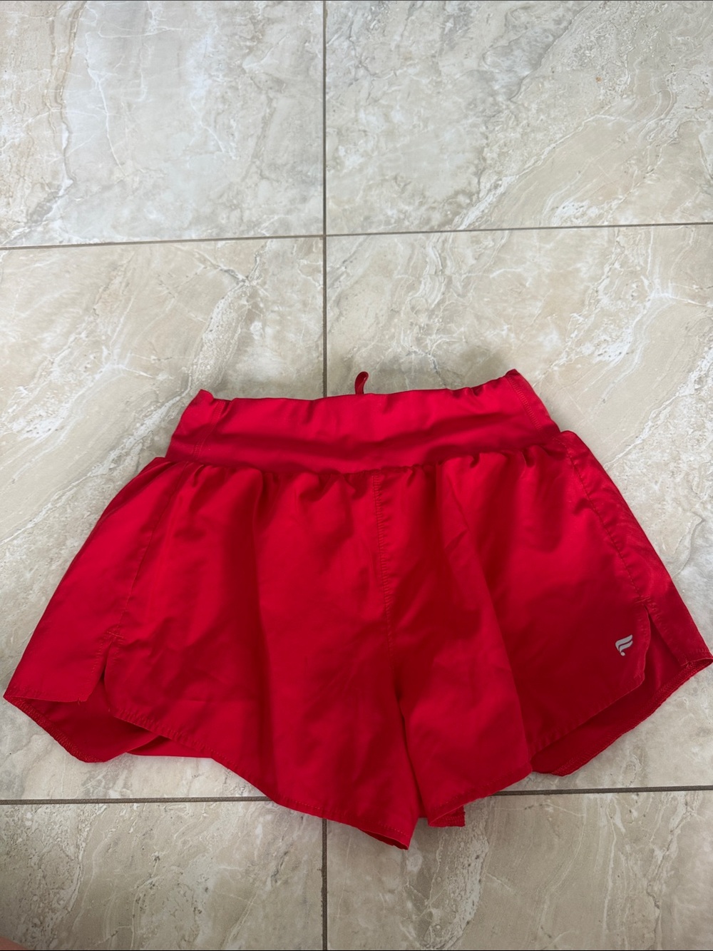 Fabletics Bright Red Athletic Shorts